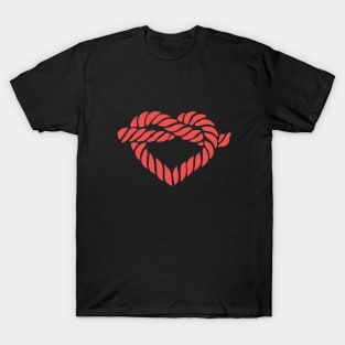 Rope heart T-Shirt